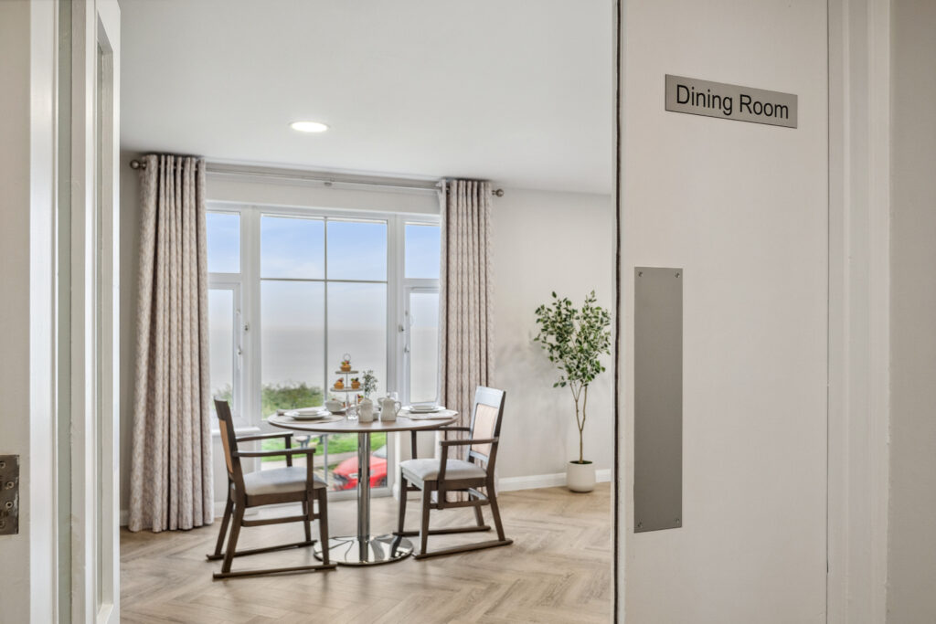 Island Sands residential home dining area