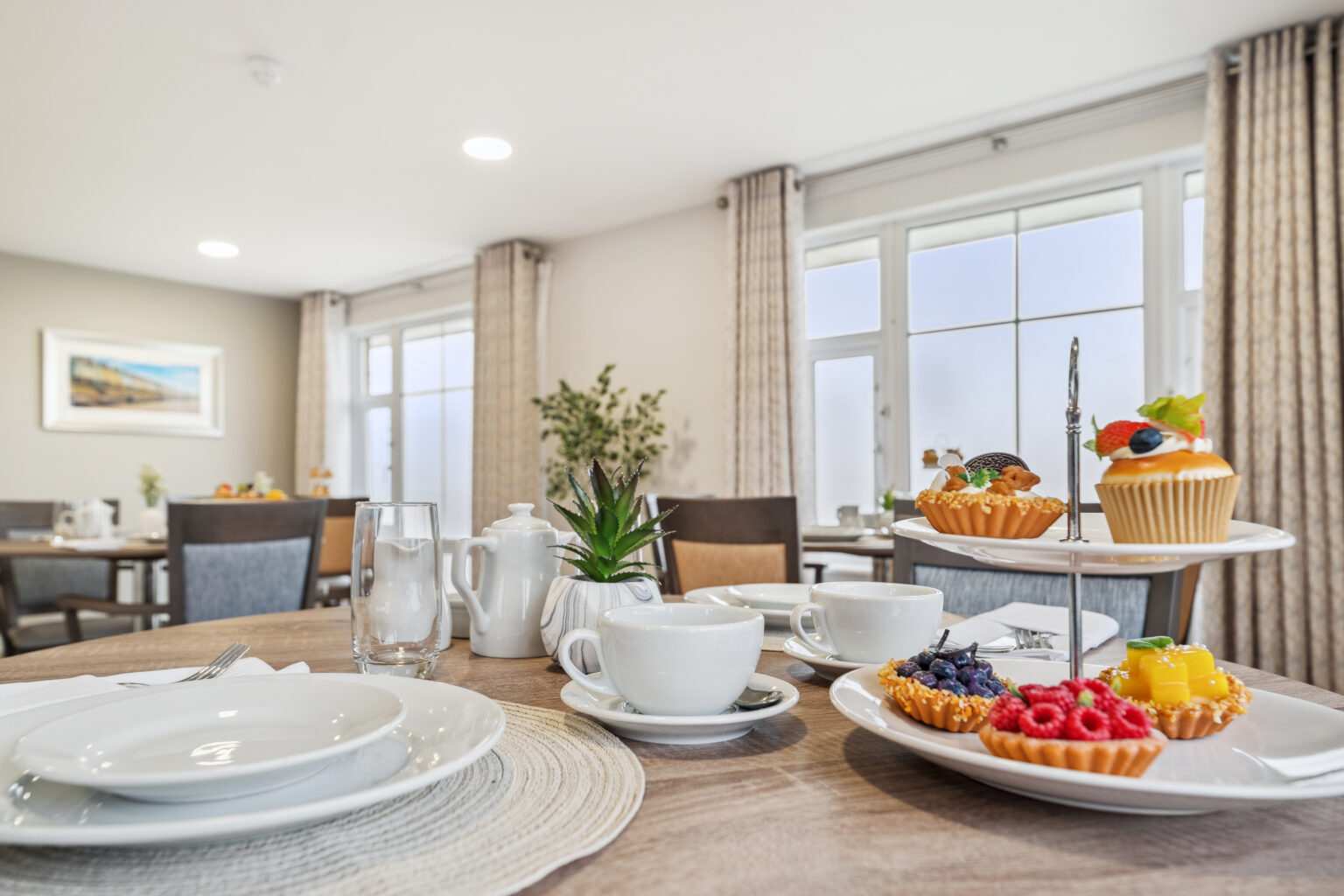 Island Sands residential home afternoon tea