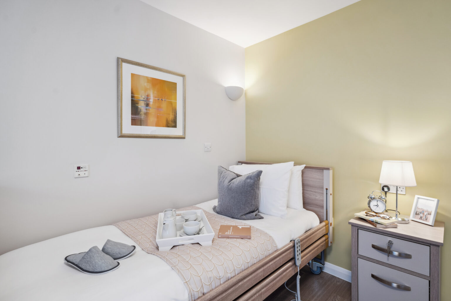 Island Sands care home bed