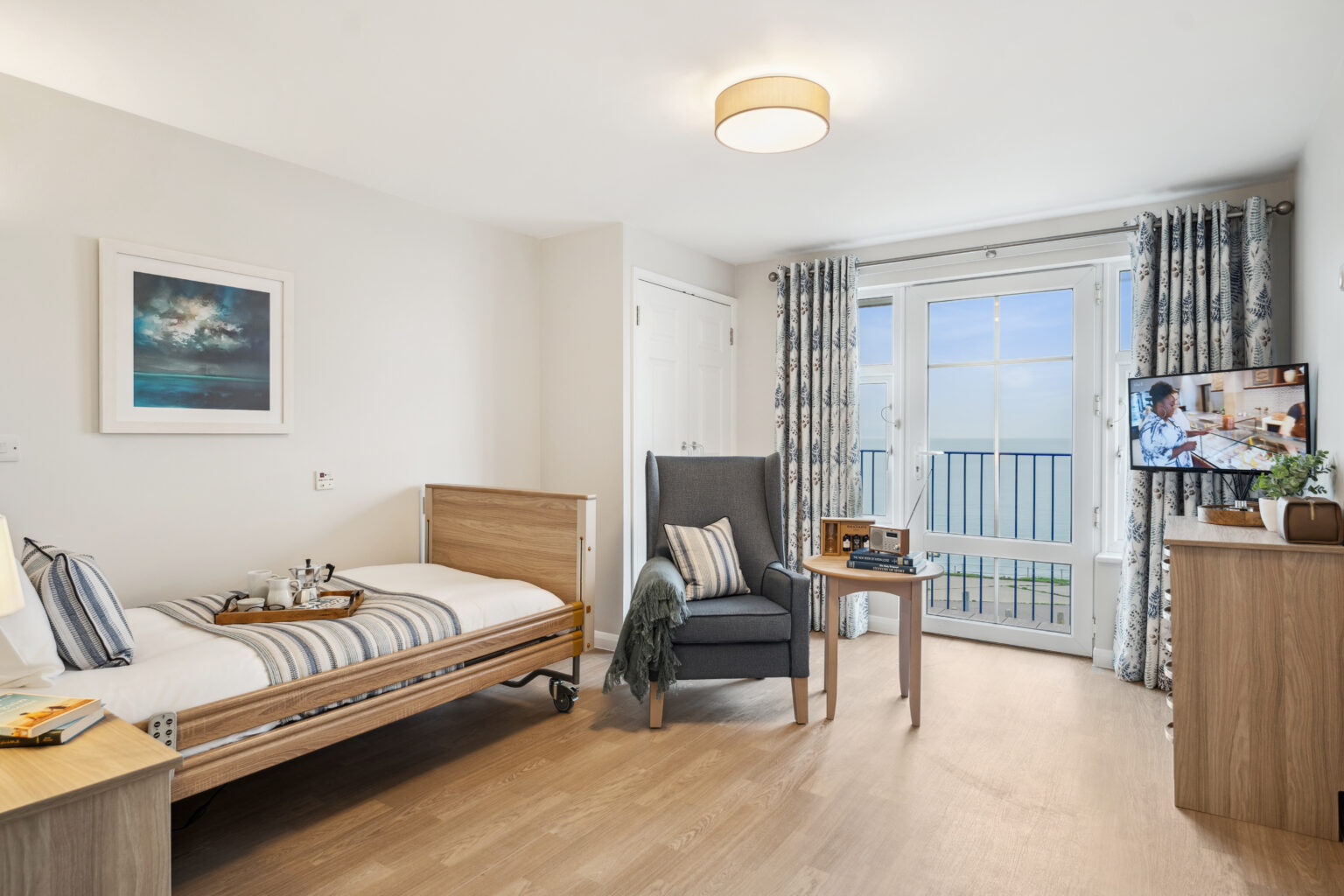 Island Sands care home bed