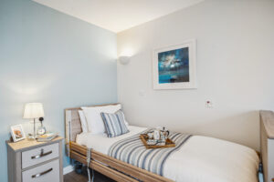 Island Sands care home bed