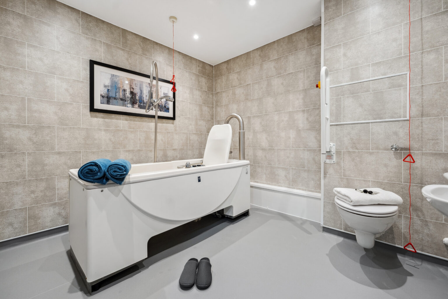 Island Sands care home WC and bath