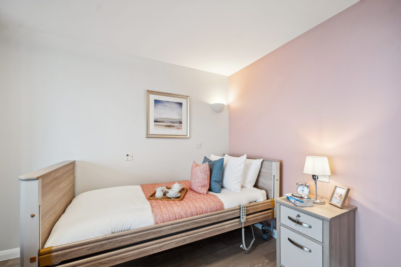 Island Sands care home bed